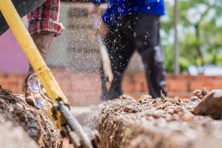 underslab and tunneling plumbing service new orleans